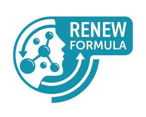 Cellular Restoration and Renew Formula icon, outline