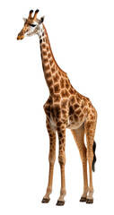 Naklejka premium PNG Giraffe wildlife animal mammal.