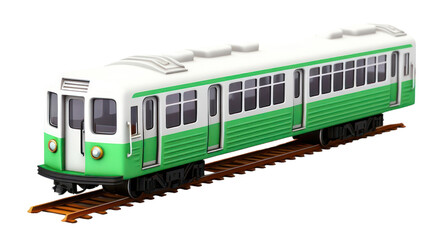 Obraz premium PNG Subway train transportation vehicle railway.