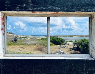 Bonaire window view