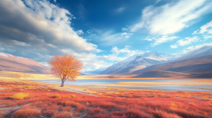 autumn landscape wide