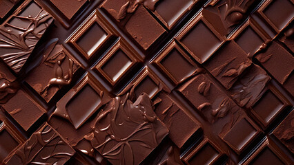 dark chocolate background texture , wall art , 8k resolution