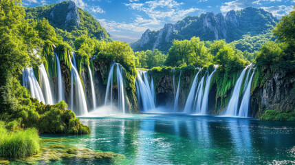 Obraz premium Waterfalls