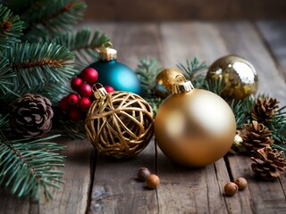 Customizable Christmas Holiday background, postcard, flyer, business