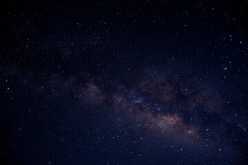 Milky Way galaxy with stars and space dust in the universe