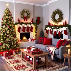 Cozy Christmas Living Room Ideas: Festive Decor for the Holidays
