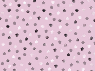 flower stripe background