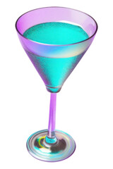 PNG Cocktail martini glass drink.