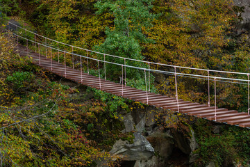 Suspension bridge, walkway to the adventurous, cross to the other side