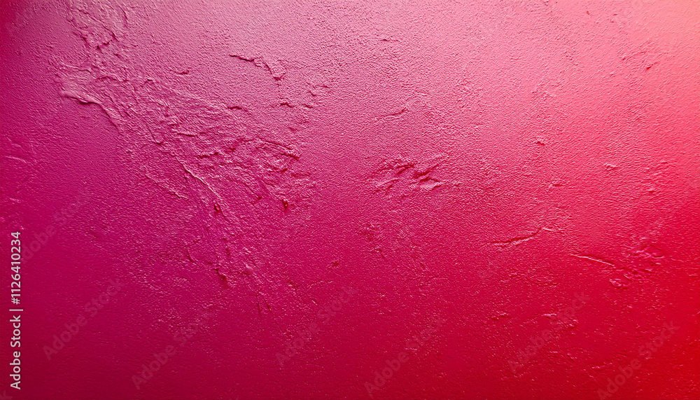 Poster red and pink gradient texture with rough surface.