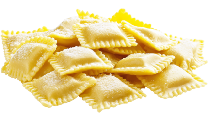 Delicious ravioli pasta