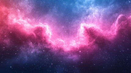 Naklejka premium Abstract colorful light trails in a cosmic space-inspired design