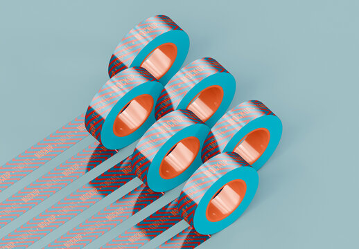 Paper Duct Tape Mockup