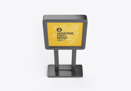 Street Advertising Mockup