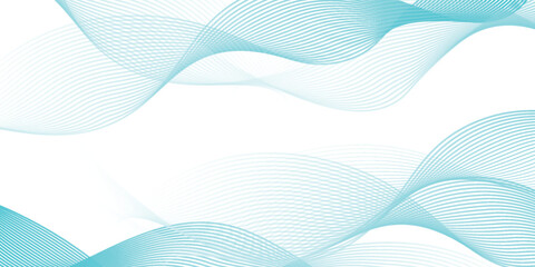 Fototapeta premium Blue abstract background with glowing circles. Swirl circular lines pattern. Geometric spiral. Twirl elements. Modern graphic desi