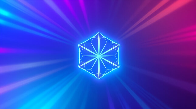 Symble on multo colorful background wallpaper 