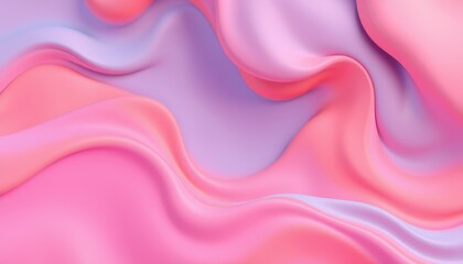 Obraz premium Abstract Pink and Purple Swirling Fluid Design
