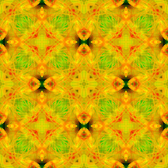Festive seamless pattern . Great for wrapping paper and wallpaper. Abstract background with repeating patterns in yellow-green.