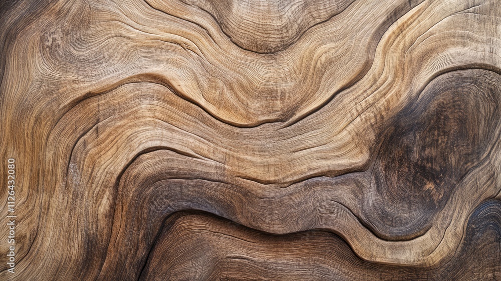 Aufkleber natural timber wood surface with intricate grain patterns and textures ideal for backgrounds and des