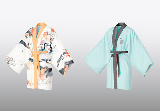 Women's Kimono Mockup