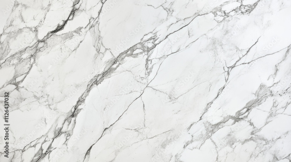 Poster elegant white marble texture with subtle gray veining ideal for background or design projects in arc