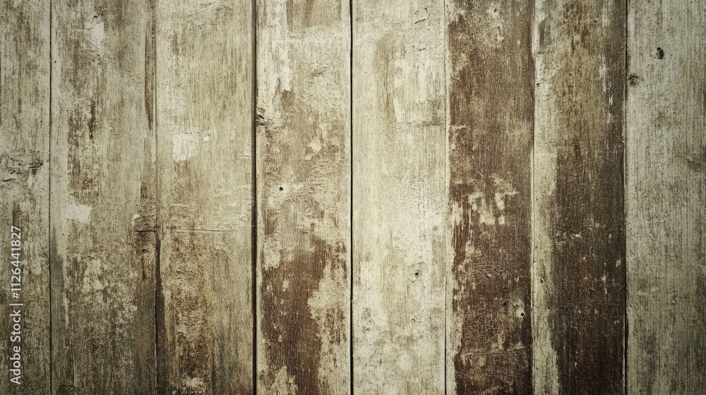 Poster rustic weathered wood plank texture background with natural brown tones and grain patterns for desig