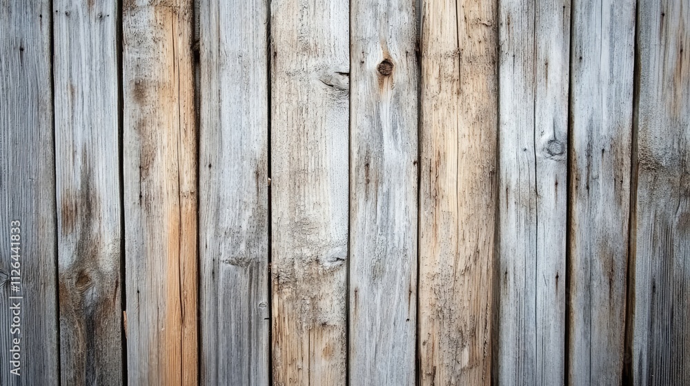 Poster weathered wooden plank texture with natural grain patterns ideal for rustic backgrounds and design e