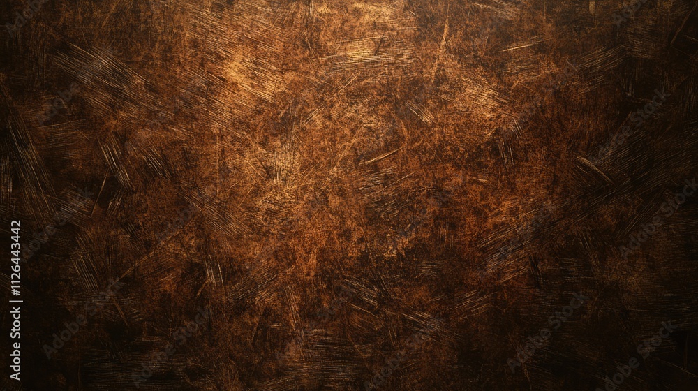 Poster textured osb board background with rich brown tones and intricate patterns for design and artistic a