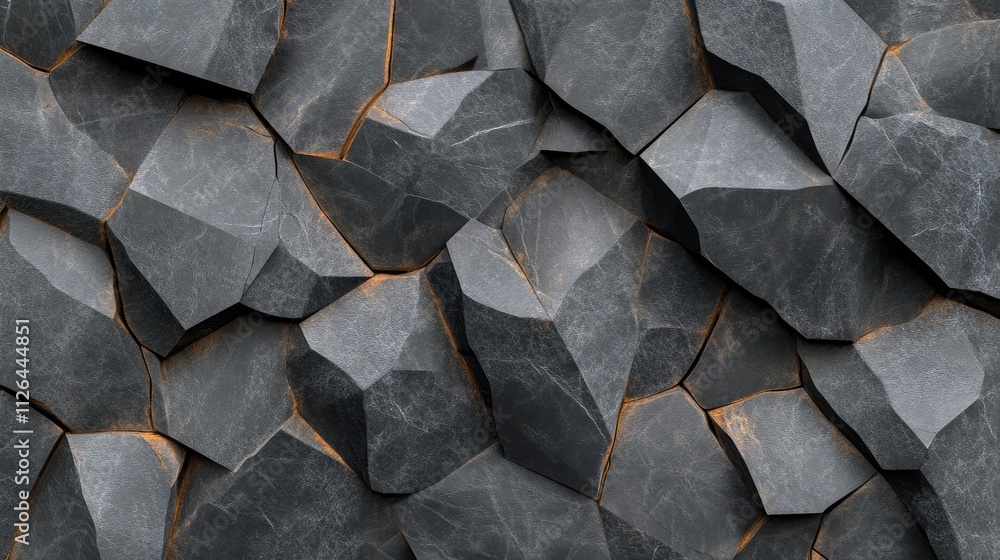 Poster dark granite rock texture seamless background with abstract irregular pattern ideal for modern natur
