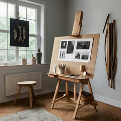 Minimalist creative spaces featuring simple yet functional designs promote clarity and focus,