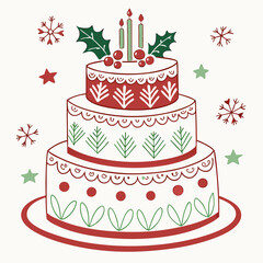 Christmas vector illustration