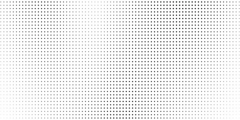 Halftone gradient. Dotted gradient, smooth dots spraying and halftones dot background seamless horizontal geometric pattern vector template set.