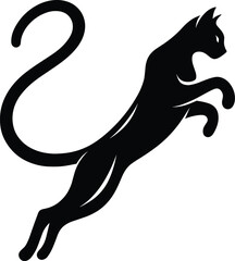 cat vector silhouettes