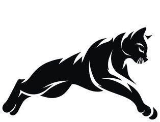 cat vector silhouettes