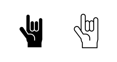 Love You Gesture Icon Design
