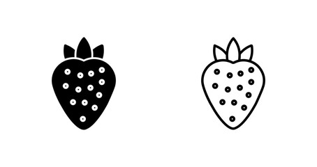 Strawberry Icon Design