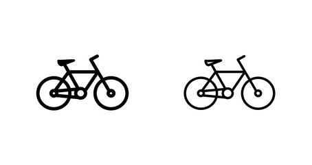 Fototapeta premium Bike Ride Icon Design