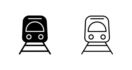 Light Rail Icon Design