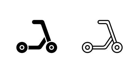 Kick Scooter Icon Design