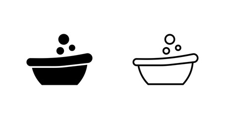Bubble Bath Icon Design