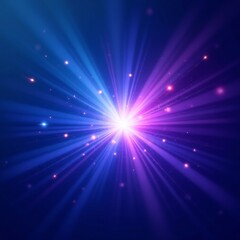 Naklejka premium Radiating Particle Background in Soft Gradient Colors