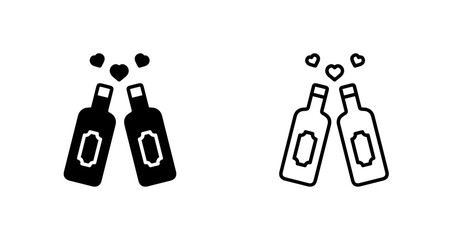Wine Chill Icon Design