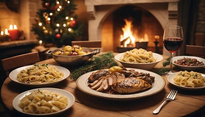 christmas celebration menu at home