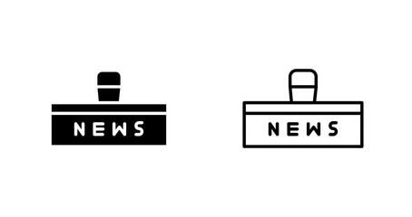 News Studio Icon Design