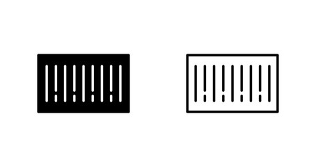 Barcode Label Icon Design