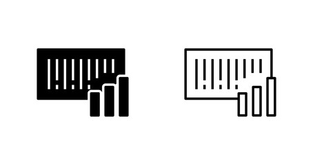 Barcode Analytics Icon Design