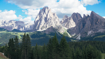 Views of Dolomites 