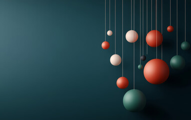 Abstract commercial background of 3D effect