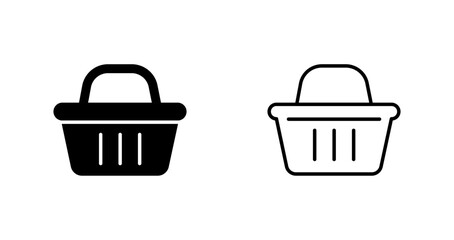Shopping Basket II Icon Design