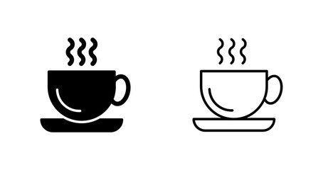 Hot Coffee Icon Design